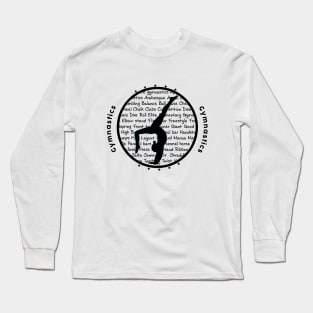 Gymnastics Circle Symbol Long Sleeve T-Shirt